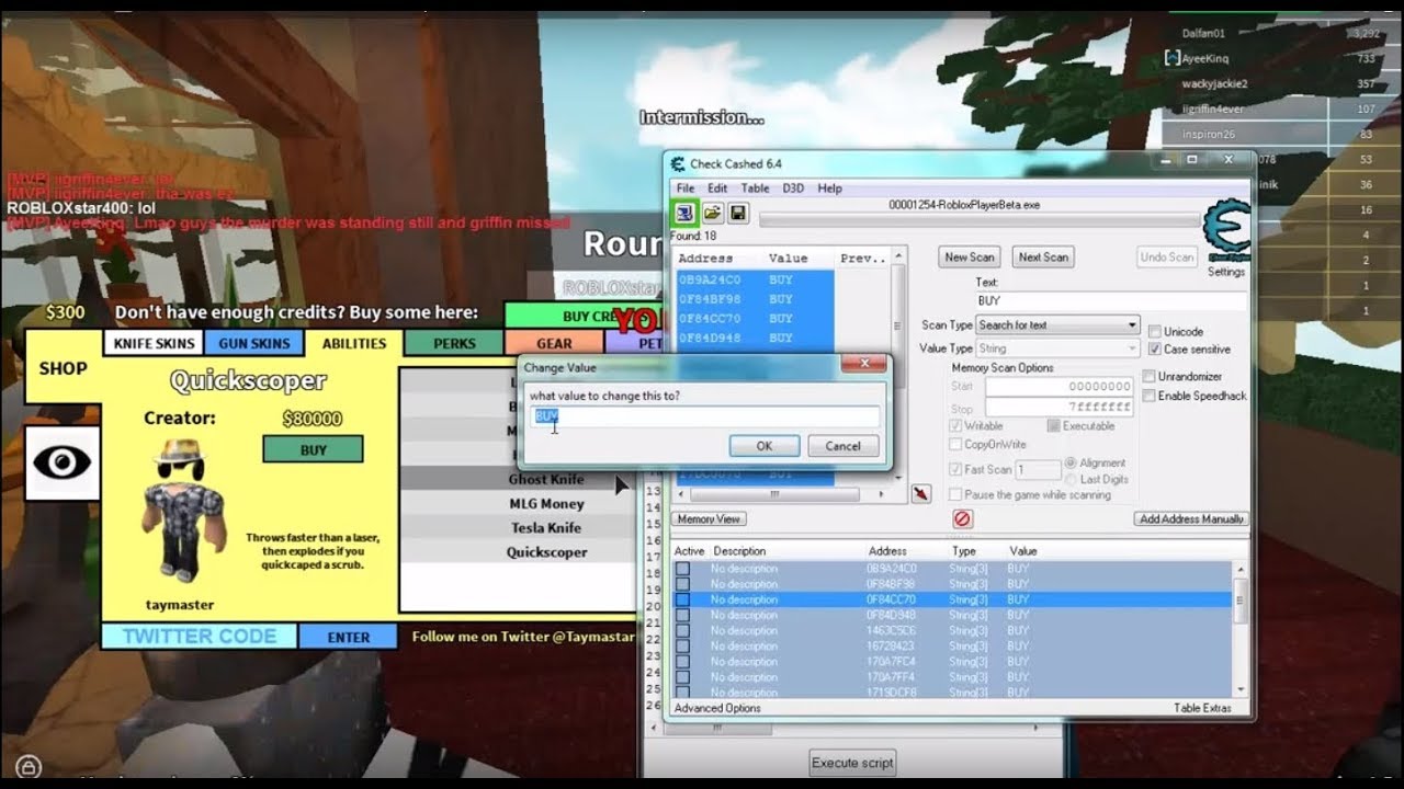 can cheat engine 6.5.1 be used onr oblox